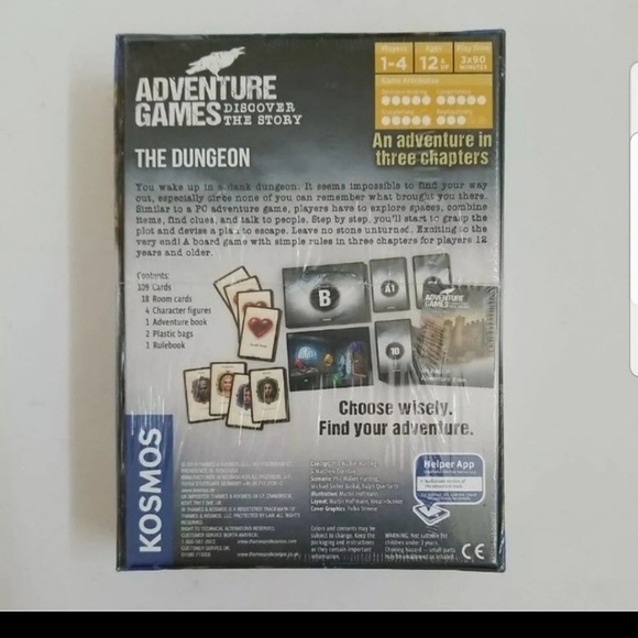 Kosmos Adventure Game The Dungeon Discover The Story - Picture 2 of 4